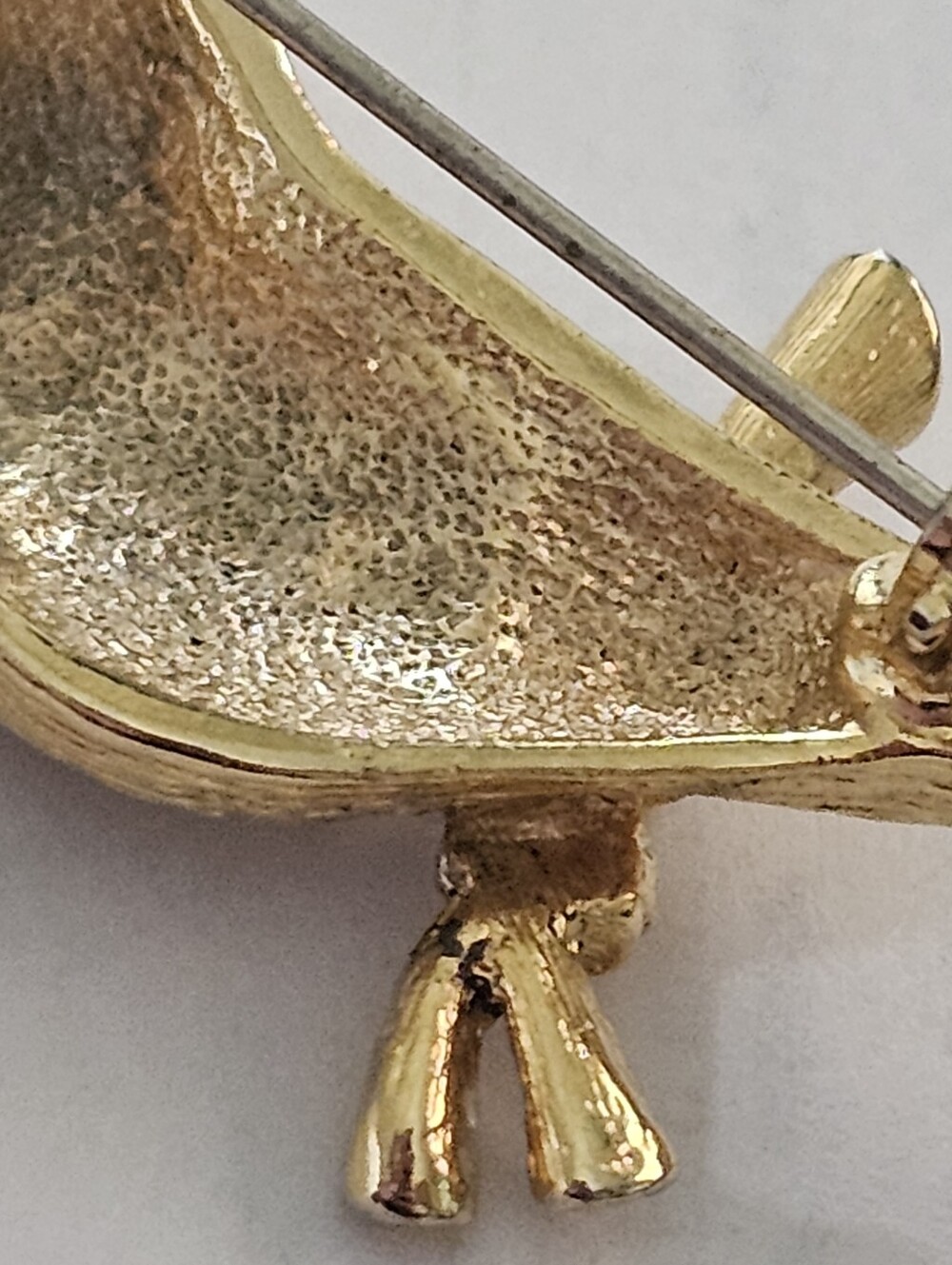 1980s Pavé Rhinestone Toucan Brooch - Picture 6 of 7